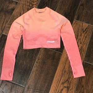 SOLD Gymshark Ombré Seamless Crop Top XS New